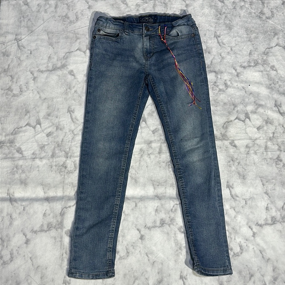 Lucky Brand Zoe Mid-Rise Stretch Skinny Jeans - Size 10